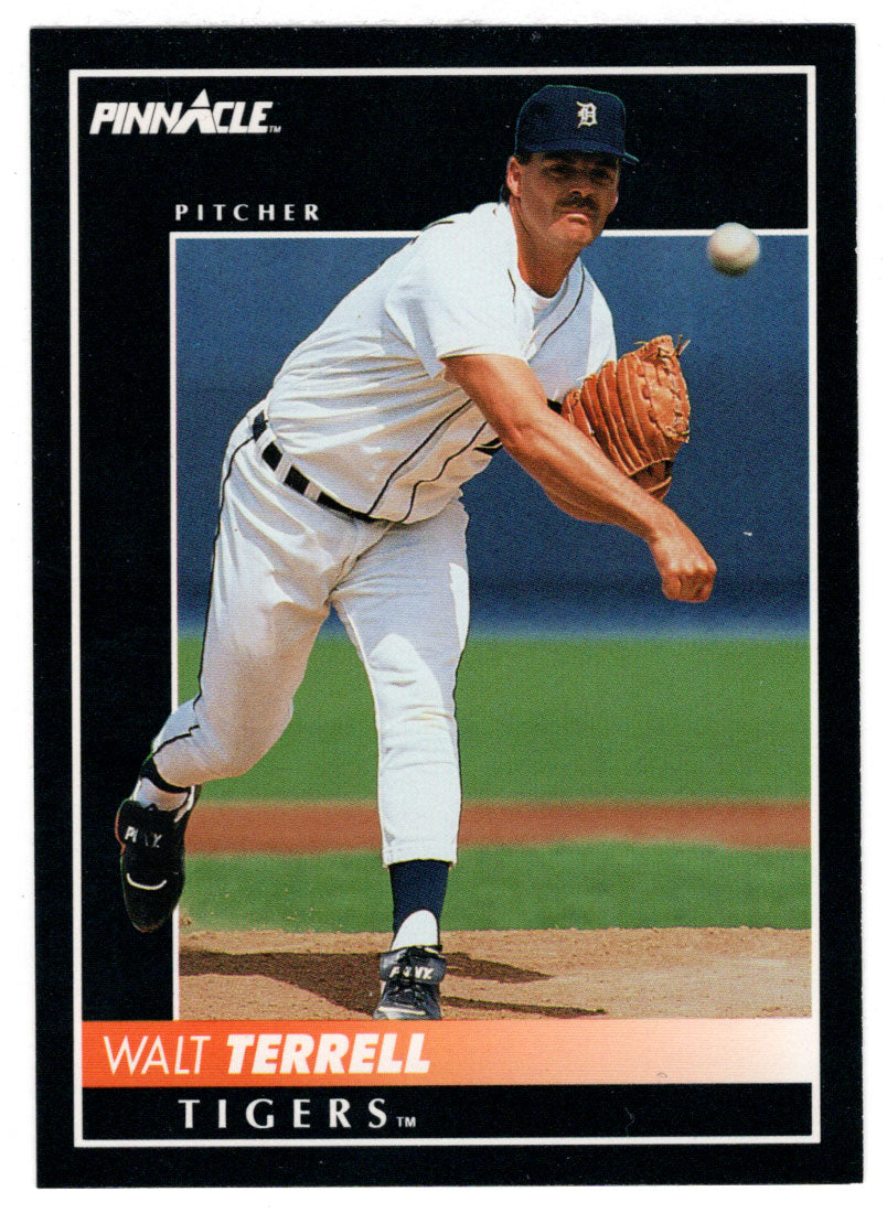 Walt Terrell - Detroit Tigers (MLB Baseball Card) 1992 Score Pinnacle # 190 Mint