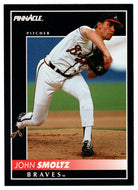 John Smoltz - Atlanta Braves (MLB Baseball Card) 1992 Score Pinnacle # 191 Mint