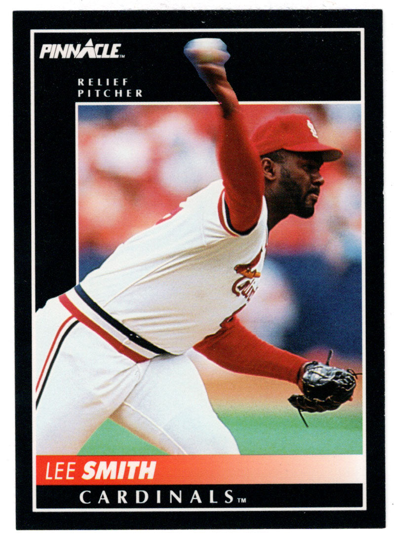 Lee Smith - St. Louis Cardinals (MLB Baseball Card) 1992 Score Pinnacle # 195 Mint