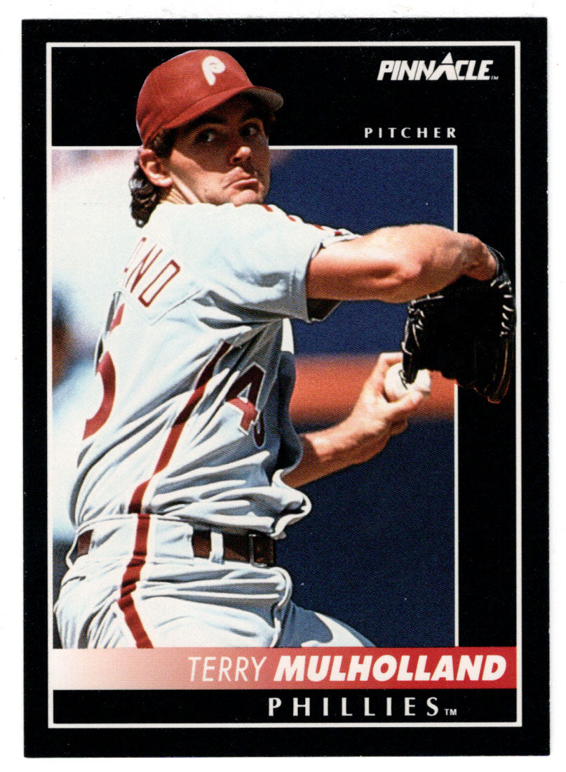 Terry Mulholland - Philadelphia Phillies (MLB Baseball Card) 1992 Score Pinnacle # 199 Mint
