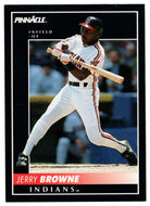 Jerry Browne - Cleveland Indians (MLB Baseball Card) 1992 Score Pinnacle # 208 Mint