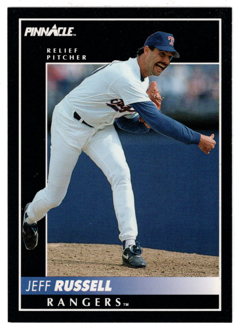 Jeff Russell - Texas Rangers (MLB Baseball Card) 1992 Score Pinnacle # 209 Mint