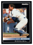Mike Scioscia - Los Angeles Dodgers (MLB Baseball Card) 1992 Score Pinnacle # 210 Mint