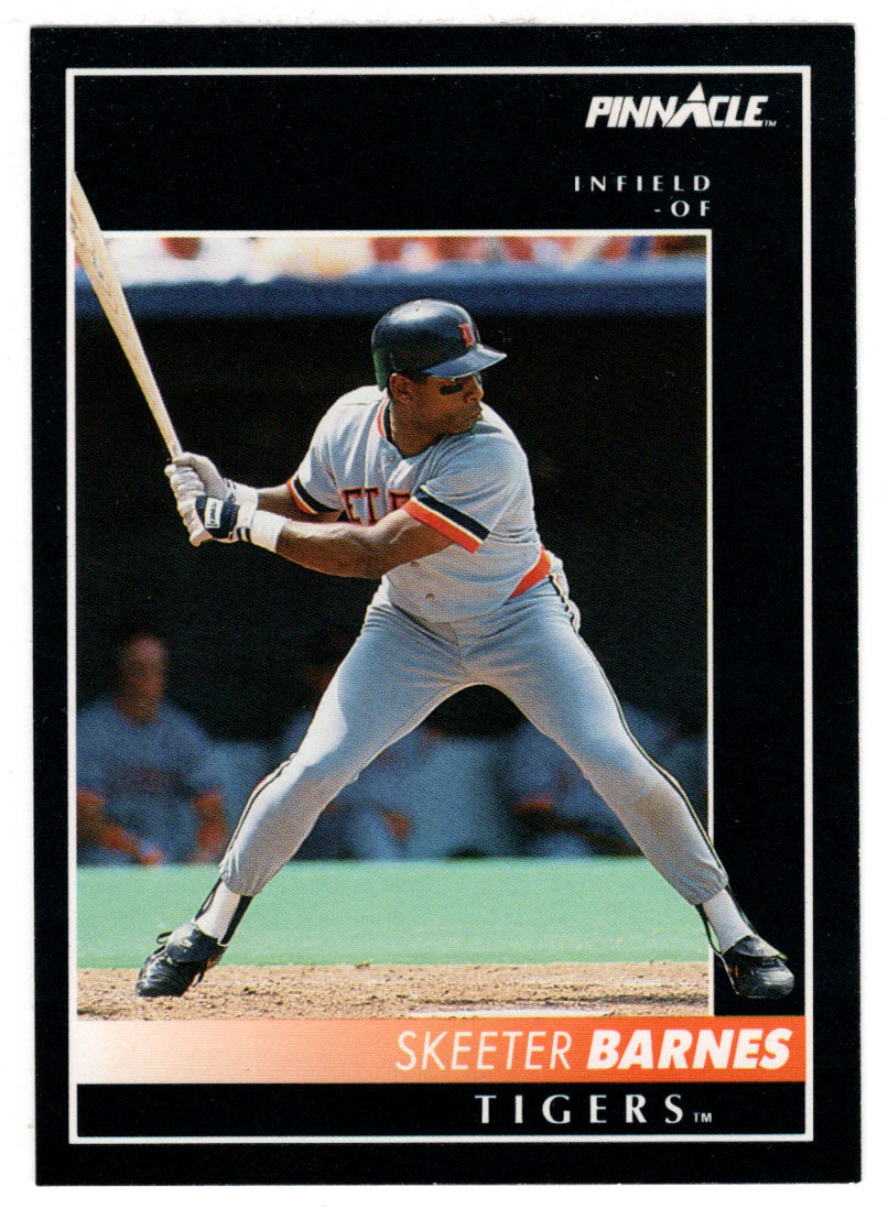 Skeeter Barnes - Detroit Tigers (MLB Baseball Card) 1992 Score Pinnacle # 218 Mint