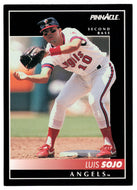 Luis Sojo - California Angels (MLB Baseball Card) 1992 Score Pinnacle # 223 Mint