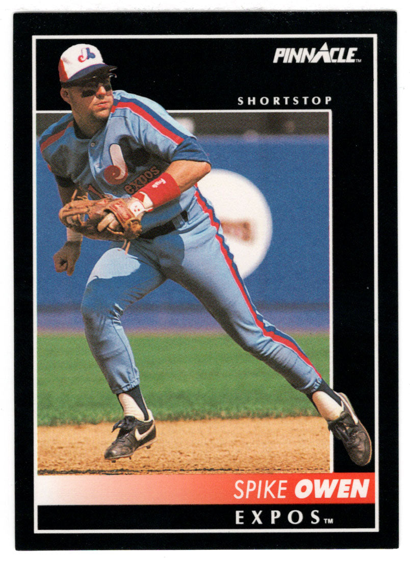 Spike Owen - Montreal Expos (MLB Baseball Card) 1992 Score Pinnacle # 234 Mint
