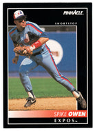 Spike Owen - Montreal Expos (MLB Baseball Card) 1992 Score Pinnacle # 234 Mint