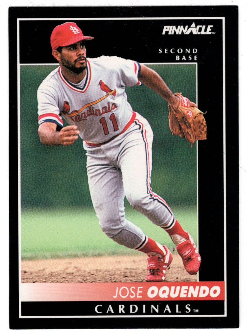 Jose Oquendo - St. Louis Cardinals (MLB Baseball Card) 1992 Score Pinnacle # 239 Mint