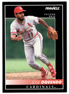 Jose Oquendo - St. Louis Cardinals (MLB Baseball Card) 1992 Score Pinnacle # 239 Mint