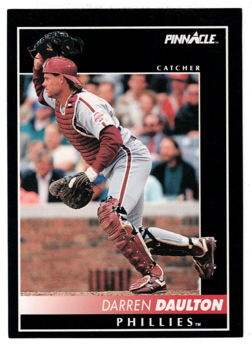 Darren Daulton - Philadelphia Phillies (MLB Baseball Card) 1992 Score Pinnacle # 241 Mint