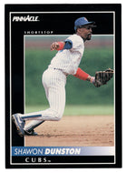 Shawon Dunston - Chicago Cubs (MLB Baseball Card) 1992 Score Pinnacle # 244 Mint