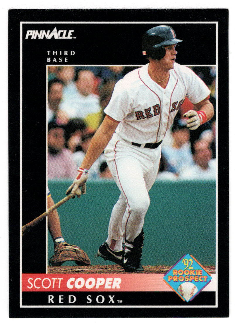 Scott Cooper - Boston Red Sox (MLB Baseball Card) 1992 Score Pinnacle # 252 Mint