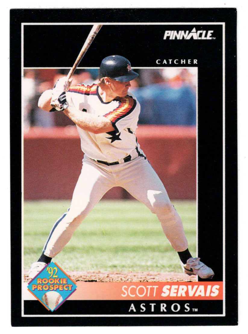 Scott Servais - Houston Astros (MLB Baseball Card) 1992 Score Pinnacle # 255 Mint