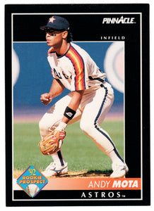 Andy Mota - Houston Astros (MLB Baseball Card) 1992 Score Pinnacle # 257 Mint