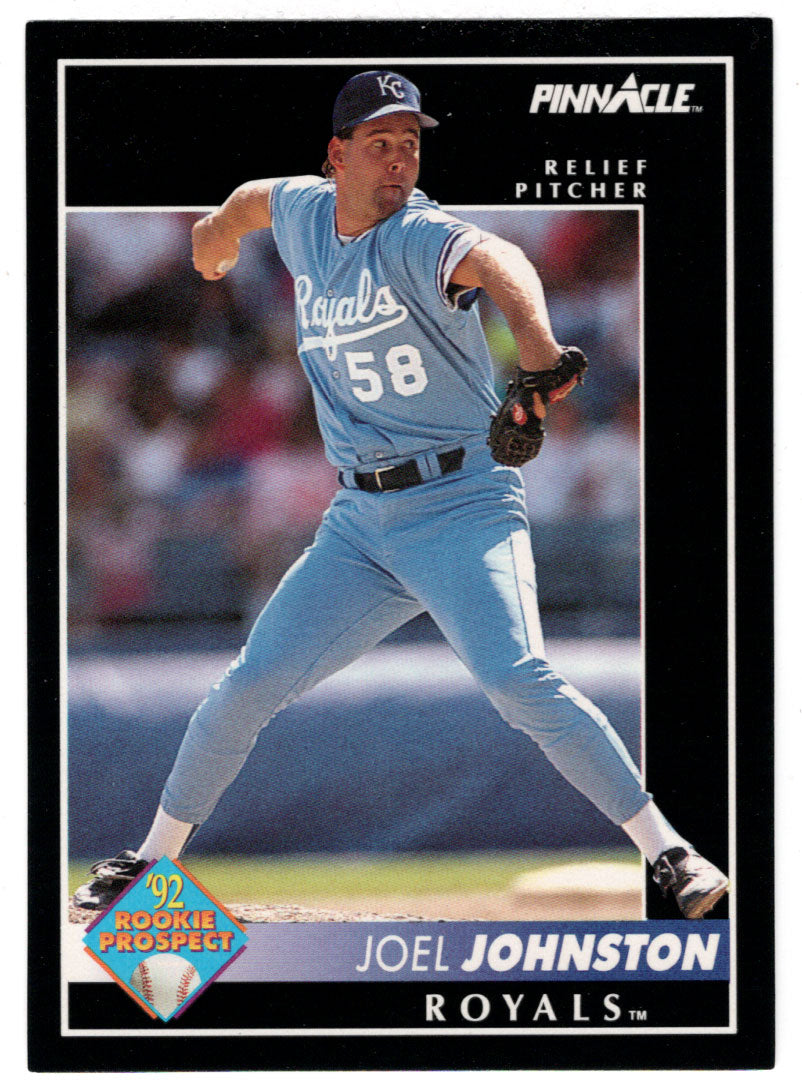 Joel Johnston - Kansas City Royals (MLB Baseball Card) 1992 Score Pinnacle # 259 Mint
