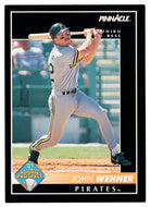 John Wehner - Pittsburgh Pirates (MLB Baseball Card) 1992 Score Pinnacle # 260 Mint