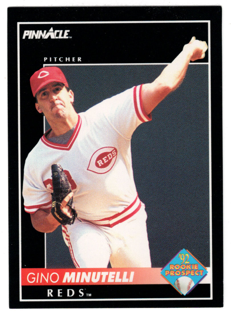 Gino Minutelli - Cincinnati Reds (MLB Baseball Card) 1992 Score Pinnacle # 261 Mint
