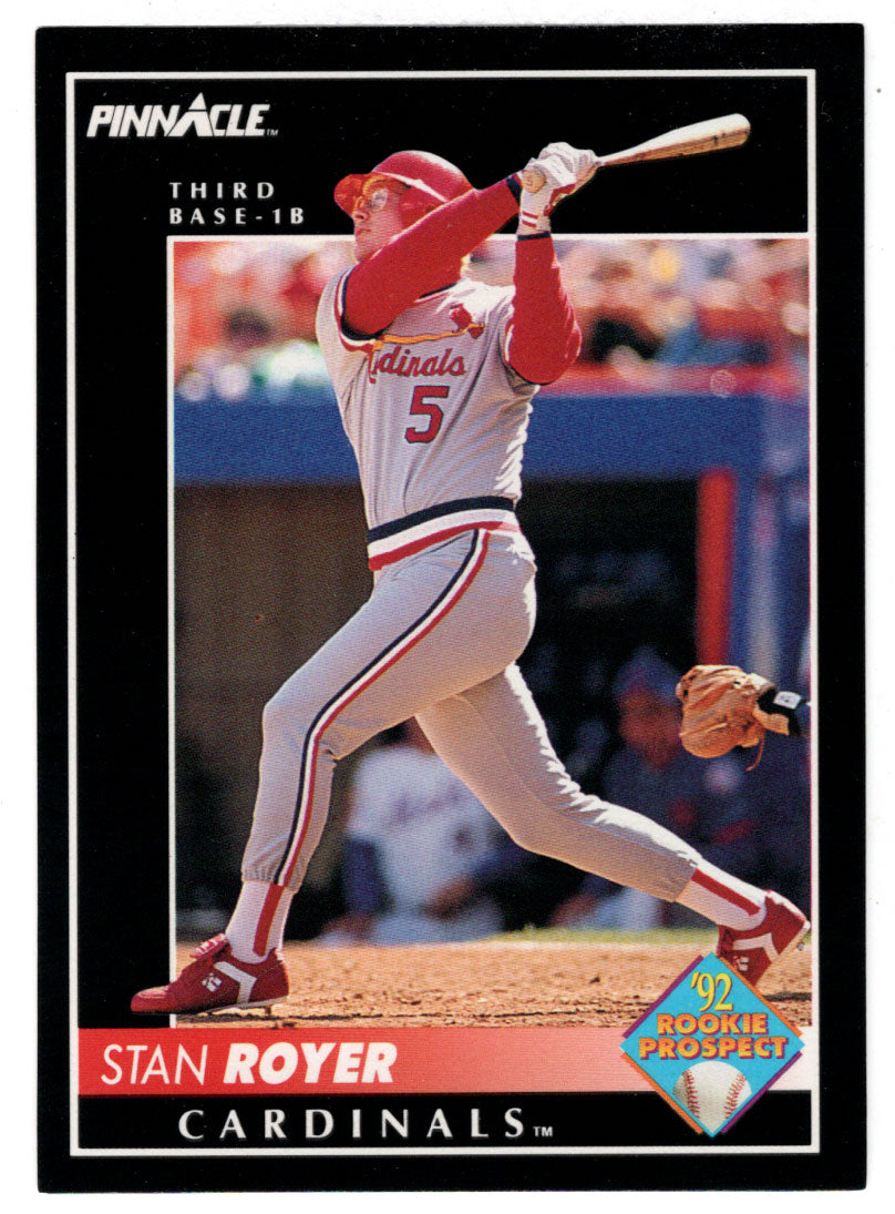 Stan Royer - St. Louis Cardinals (MLB Baseball Card) 1992 Score Pinnacle # 263 Mint