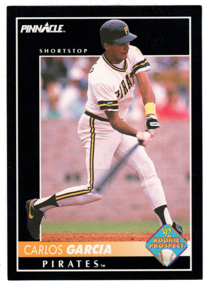 Carlos Garcia - Pittsburgh Pirates (MLB Baseball Card) 1992 Score Pinnacle # 264 Mint
