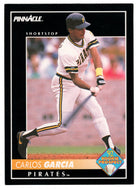 Carlos Garcia - Pittsburgh Pirates (MLB Baseball Card) 1992 Score Pinnacle # 264 Mint