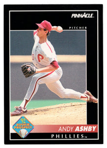 Andy Ashby - Philadelphia Phillies (MLB Baseball Card) 1992 Score Pinnacle # 265 Mint