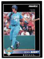 Sean Berry - Kansas City Royals (MLB Baseball Card) 1992 Score Pinnacle # 271 Mint