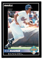 Rob Maurer RC - Texas Rangers (MLB Baseball Card) 1992 Score Pinnacle # 273 Mint