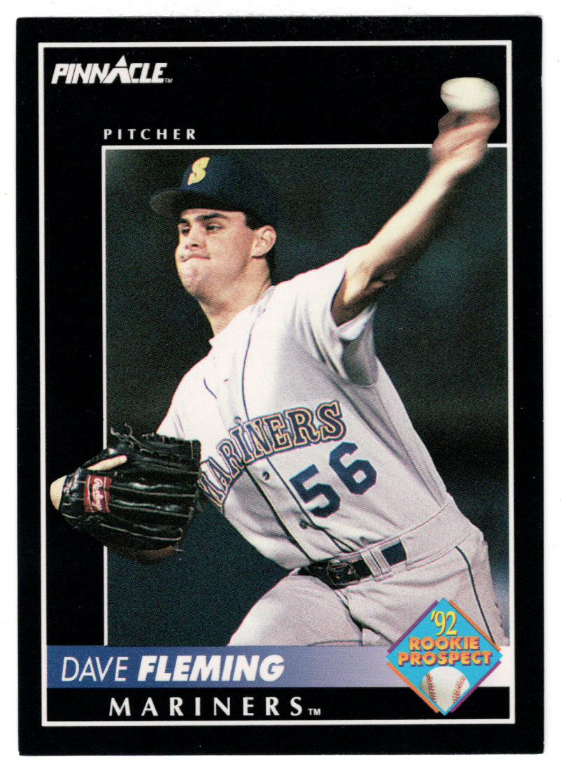 Dave Fleming - Seattle Mariners (MLB Baseball Card) 1992 Score Pinnacle # 275 Mint
