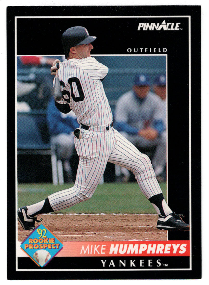 Mike Humphreys - New York Yankees (MLB Baseball Card) 1992 Score Pinnacle # 277 Mint