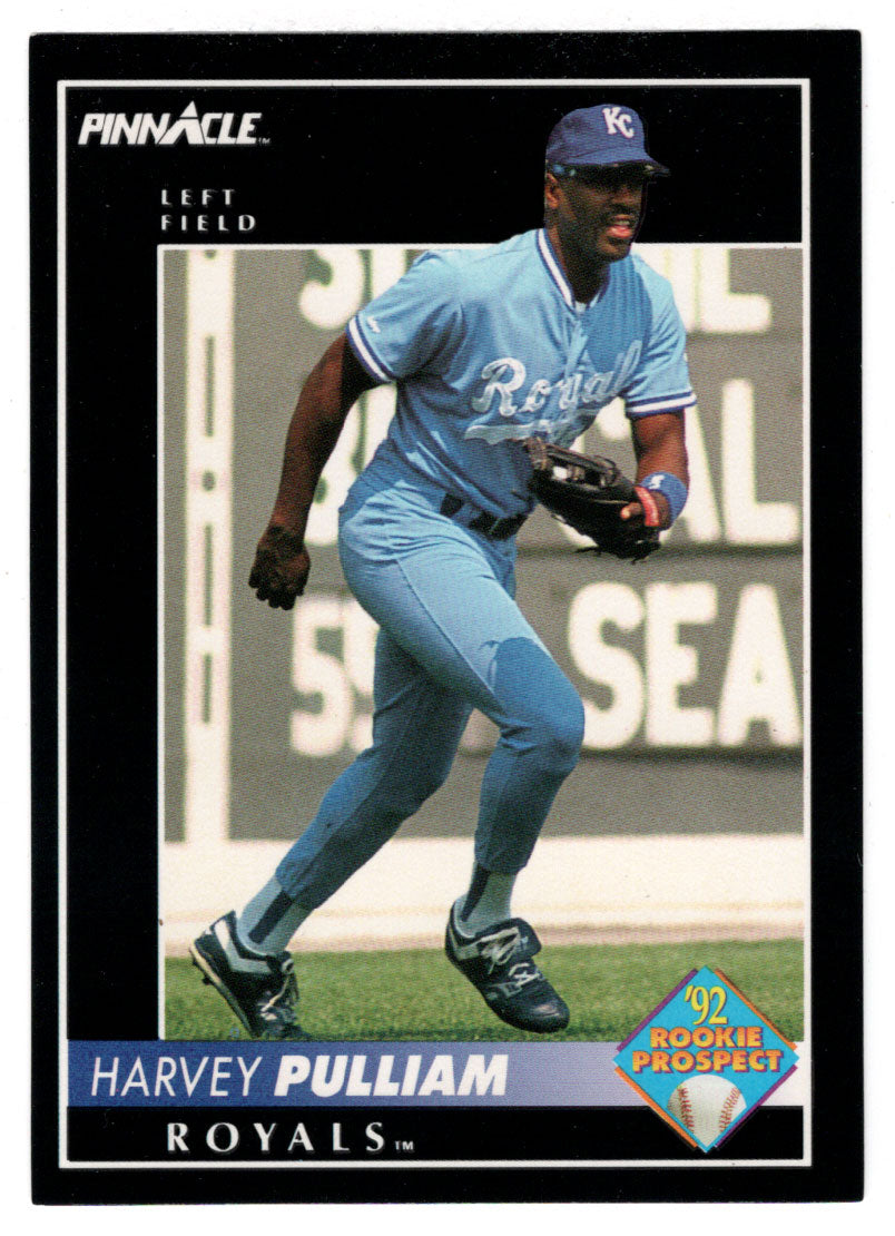 Harvey Pulliam - Kansas City Royals (MLB Baseball Card) 1992 Score Pinnacle # 279 Mint