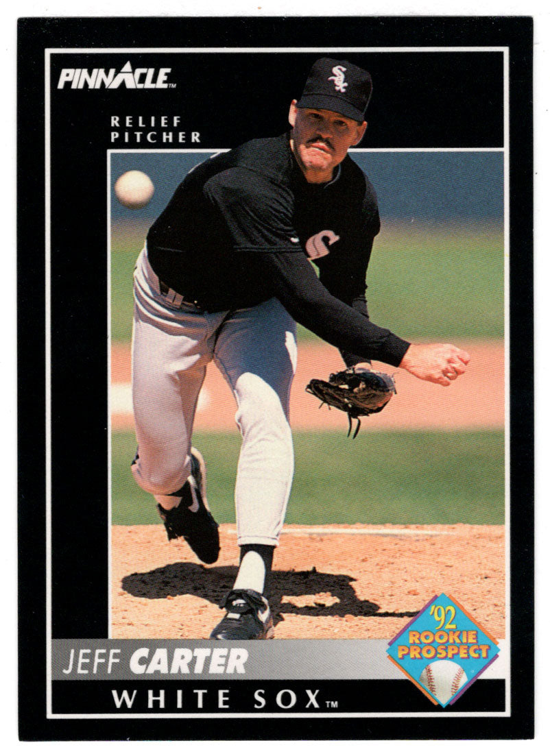 Jeff Carter - Chicago White Sox (MLB Baseball Card) 1992 Score Pinnacle # 280 Mint