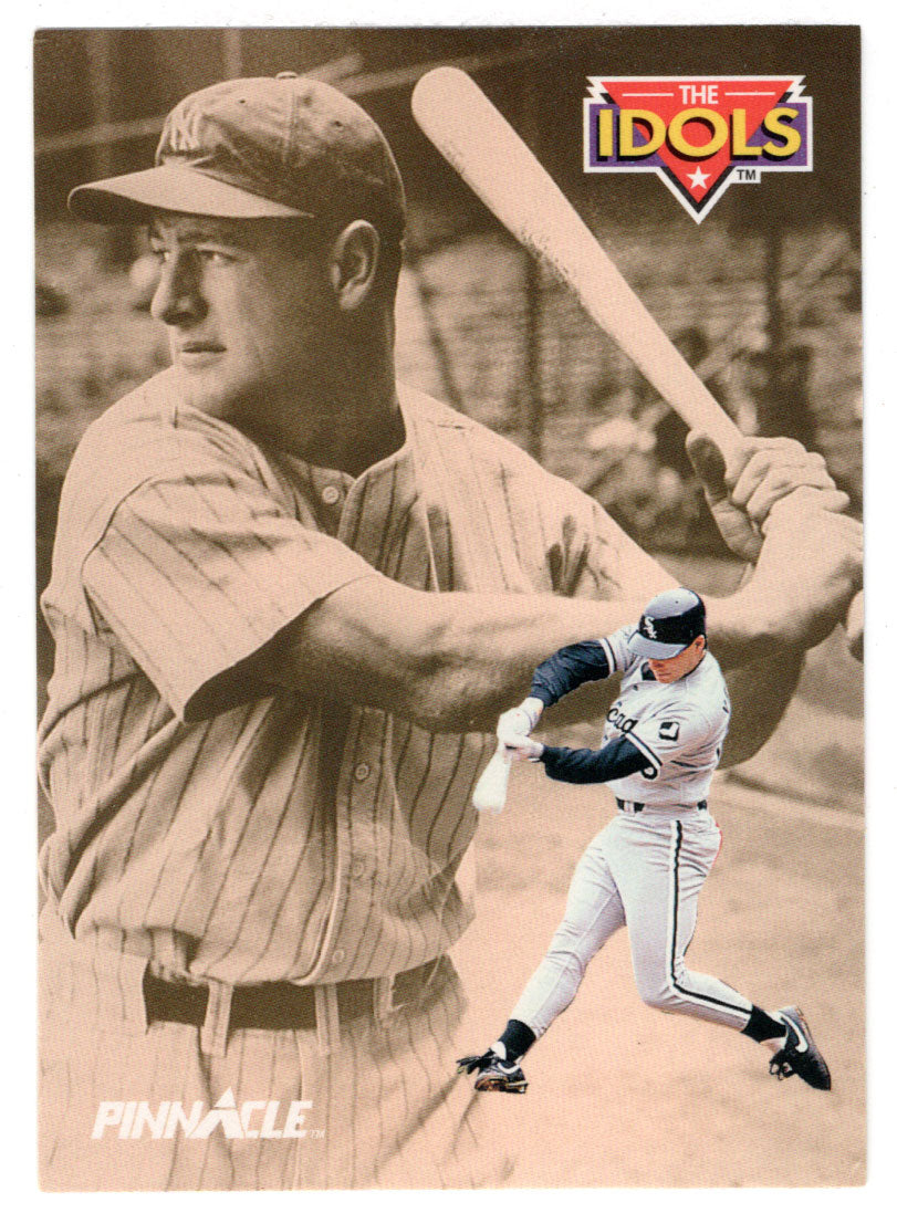 Lou Gehrig - Robin Ventura - The Idols (MLB Baseball Card) 1992 Score Pinnacle # 286 Mint