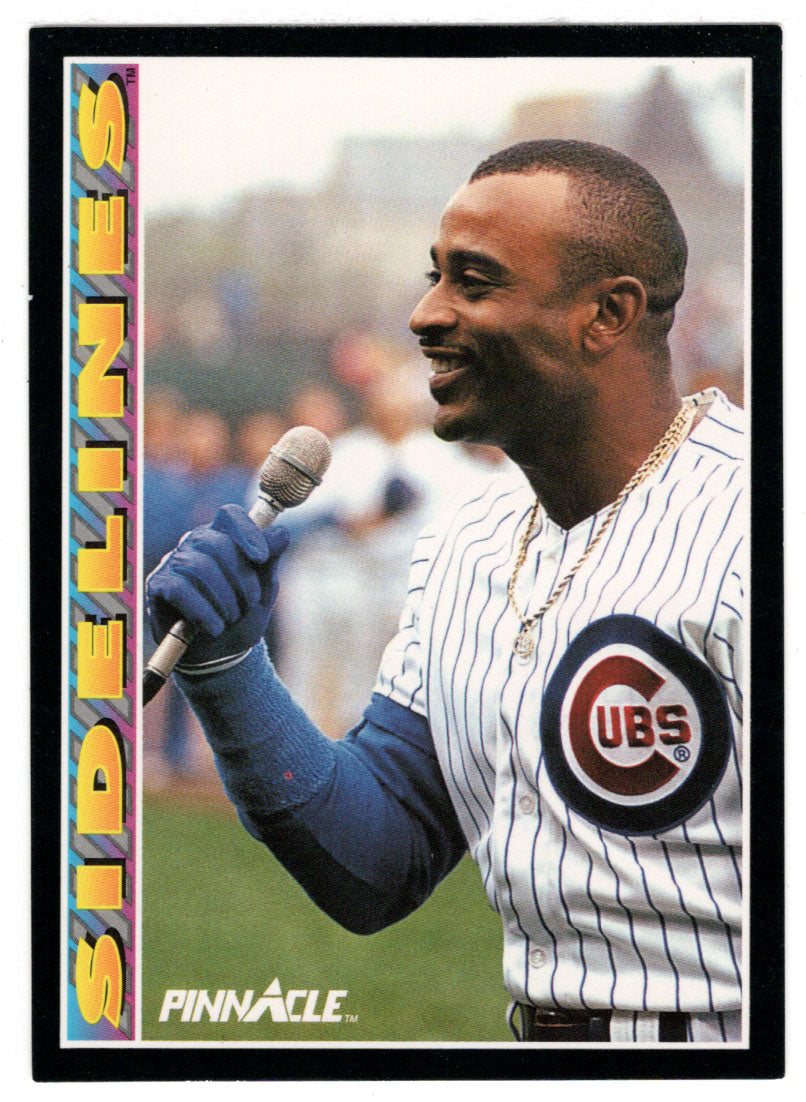 Dwight Smith - Chicago Cubs - Sidelines (MLB Baseball Card) 1992 Score Pinnacle # 293 Mint