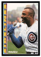 Dwight Smith - Chicago Cubs - Sidelines (MLB Baseball Card) 1992 Score Pinnacle # 293 Mint