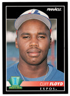 Cliff Floyd RC - Montreal Expos (MLB Baseball Card) 1992 Score Pinnacle # 296 Mint