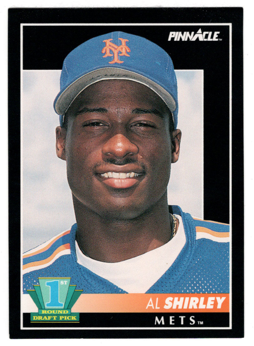 Al Shirley RC - New York Mets (MLB Baseball Card) 1992 Score Pinnacle # 297 Mint