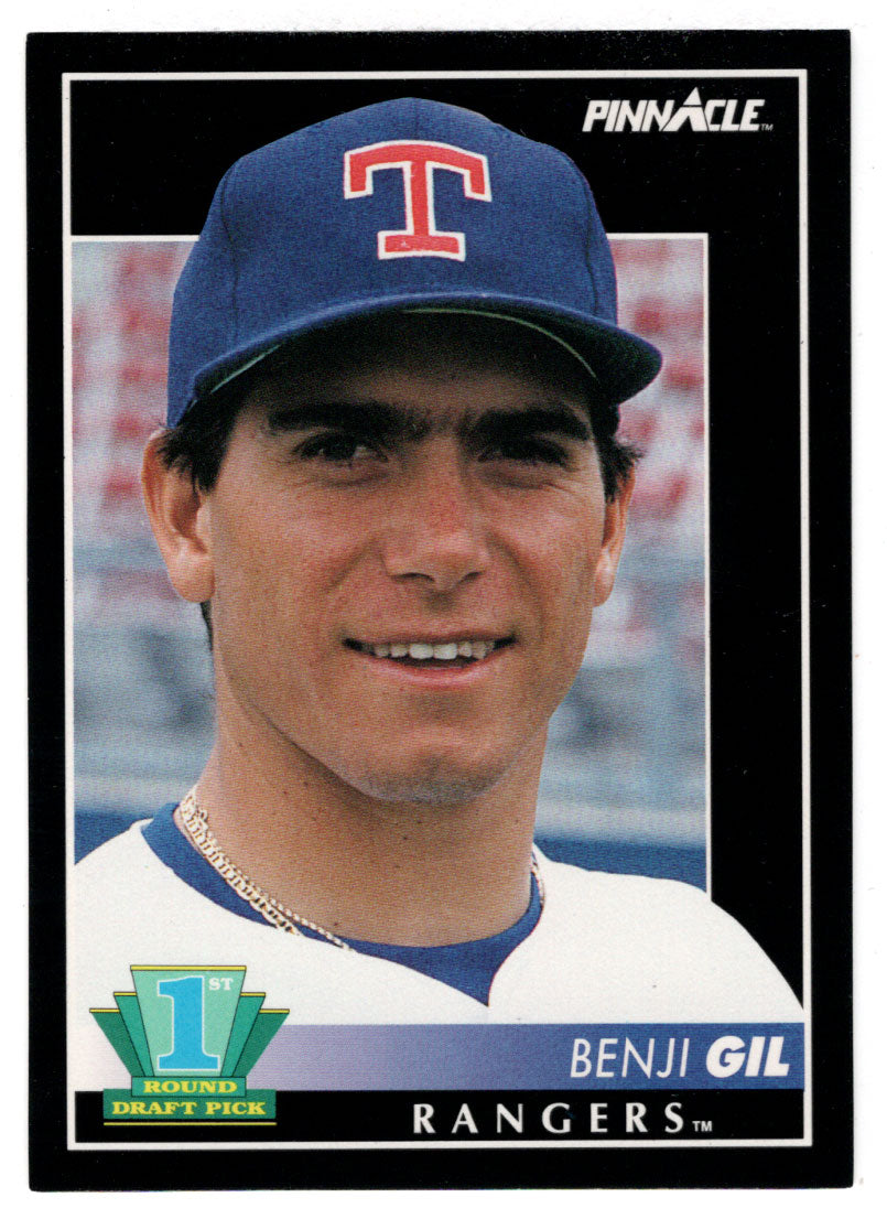 Benji Gil RC - Texas Rangers (MLB Baseball Card) 1992 Score Pinnacle # 302 Mint