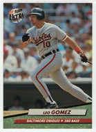 Leo Gomez - Baltimore Orioles (MLB Baseball Card) 1992 Fleer Ultra # 4 Mint