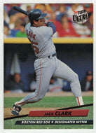 Jack Clark - Boston Red Sox (MLB Baseball Card) 1992 Fleer Ultra # 14 Mint