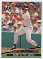 Mike Greenwell - Boston Red Sox (MLB Baseball Card) 1992 Fleer Ultra # 16 Mint