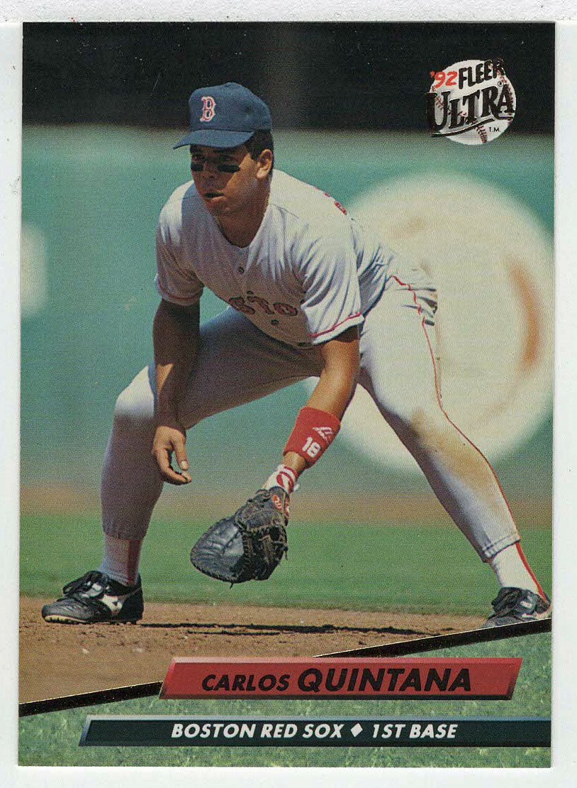 Carlos Quintana - Boston Red Sox (MLB Baseball Card) 1992 Fleer Ultra # 19 Mint