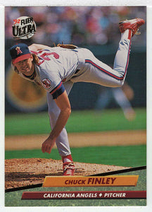 Chuck Finley - California Angels (MLB Baseball Card) 1992 Fleer Ultra # 25 Mint