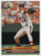 Bryan Harvey - California Angels (MLB Baseball Card) 1992 Fleer Ultra # 27 Mint