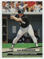 Ron Karkovice - Chicago White Sox (MLB Baseball Card) 1992 Fleer Ultra # 39 Mint