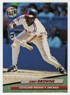 Jerry Browne - Cleveland Indians (MLB Baseball Card) 1992 Fleer Ultra # 48 Mint