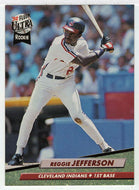 Reggie Jefferson - Cleveland Indians (MLB Baseball Card) 1992 Fleer Ultra # 50 Mint