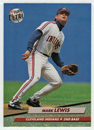 Mark Lewis - Cleveland Indians (MLB Baseball Card) 1992 Fleer Ultra # 51 Mint
