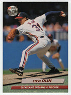 Steve Olin - Cleveland Indians (MLB Baseball Card) 1992 Fleer Ultra # 53 Mint