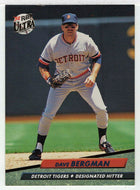 Dave Bergman - Detroit Tigers (MLB Baseball Card) 1992 Fleer Ultra # 56 Mint