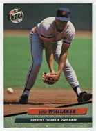 Lou Whitaker - Detroit Tigers (MLB Baseball Card) 1992 Fleer Ultra # 65 Mint
